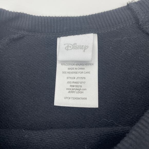 DISNEY Halloween Terry Sweatshirt Size XS Mickey Mouse Youth Size 10 - Picture 3 of 6